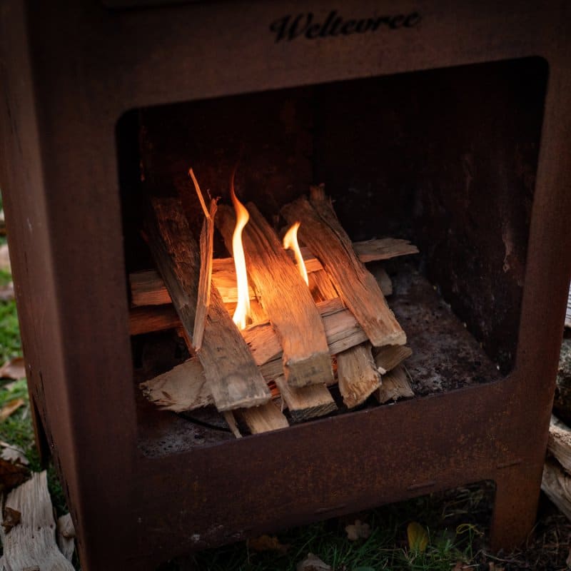 how to light a log burner step 2 firelighters